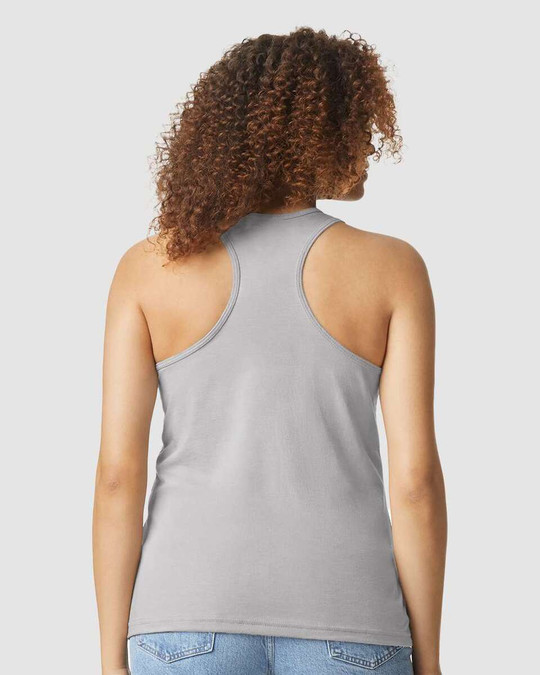 Gildan 64220LCVC - Softstyle® Women's CVC Racerback Tank Top