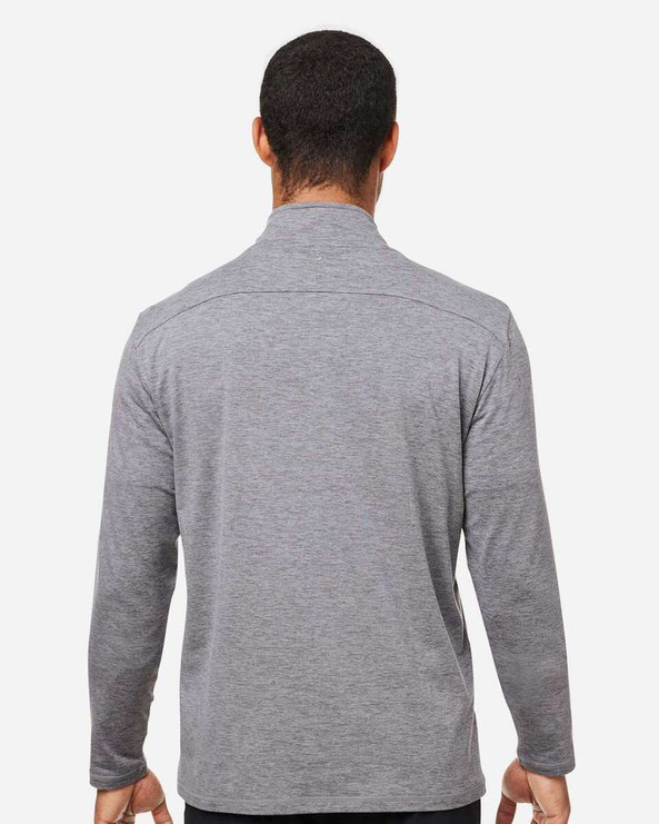 Glyder MDP1772 - Jersey jaspeado Fairway Quarter-Zip Pullover