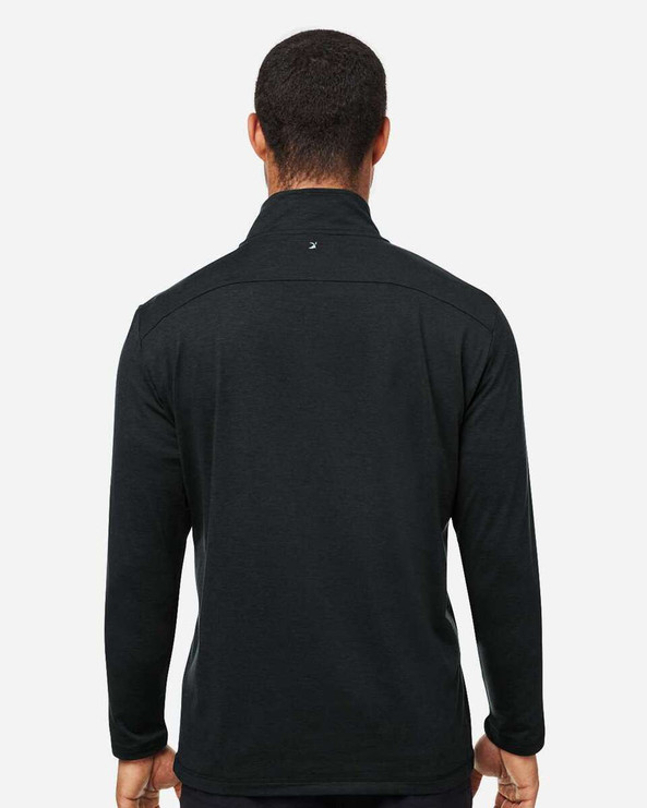 Glyder MDP1772 - Marbled Jersey Fairway Quarter-Zip Pullover