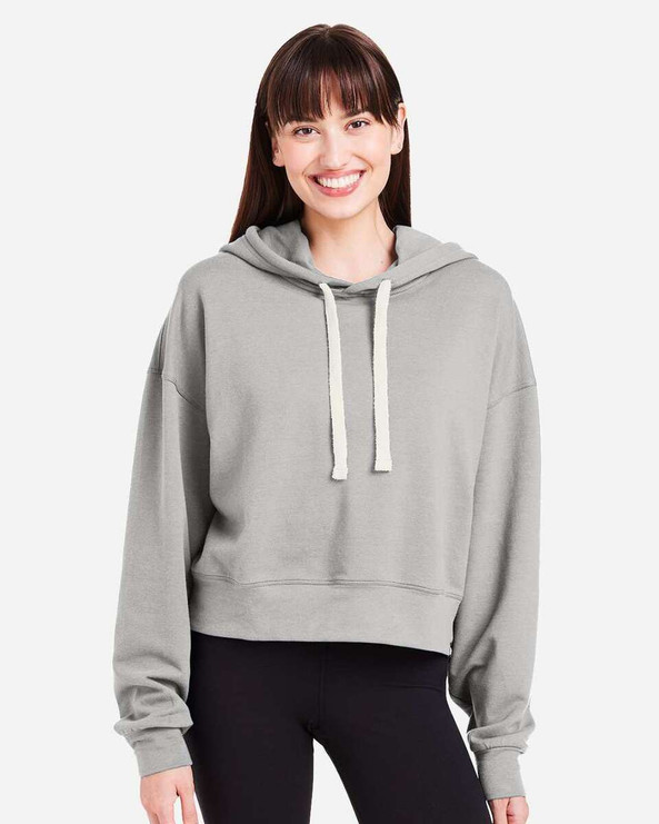 Glyder PDP1725 - Sudadera Vintage Oversized Cropped Hooded de mujer