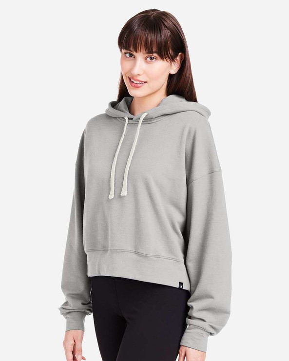 Glyder PDP1725 - Sudadera Vintage Oversized Cropped Hooded de mujer