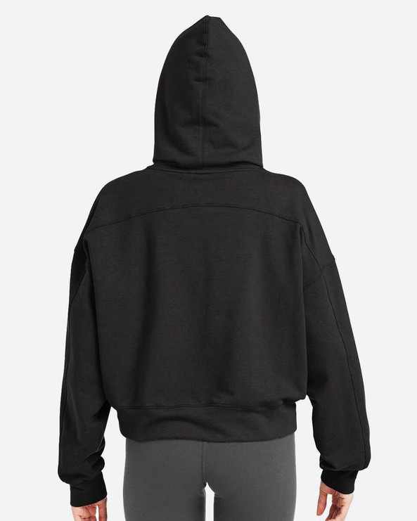 Glyder PDP1725 - Women's Vintage Oversized Cropped Hooded Sweatshirt