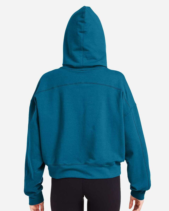 Glyder PDP1725 - Women's Vintage Oversized Cropped Hooded Sweatshirt