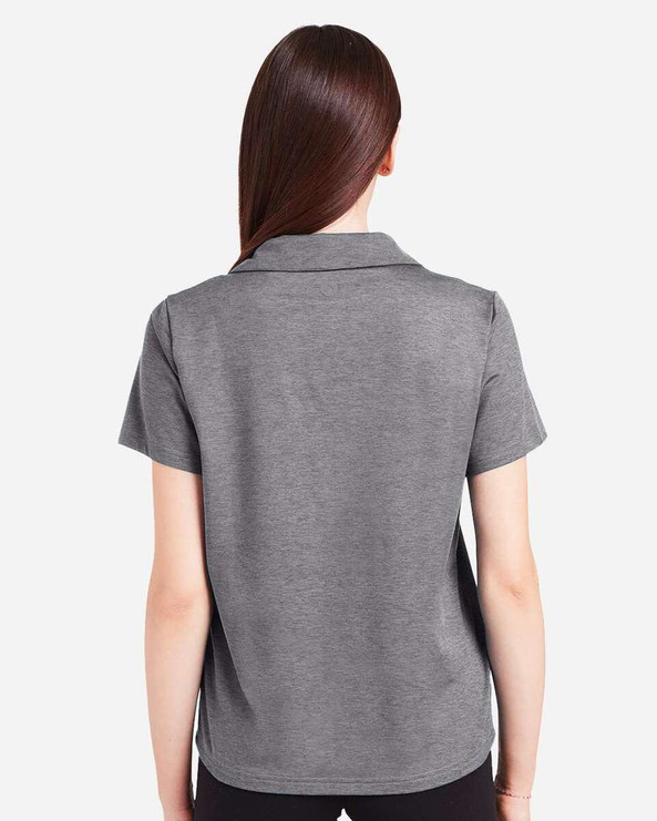 Glyder PDP7058 - Polo Fairway jaspeado de mujer