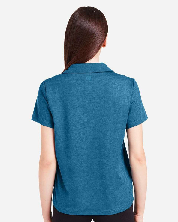 Glyder PDP7058 - Women's Marbled Fairway Polo