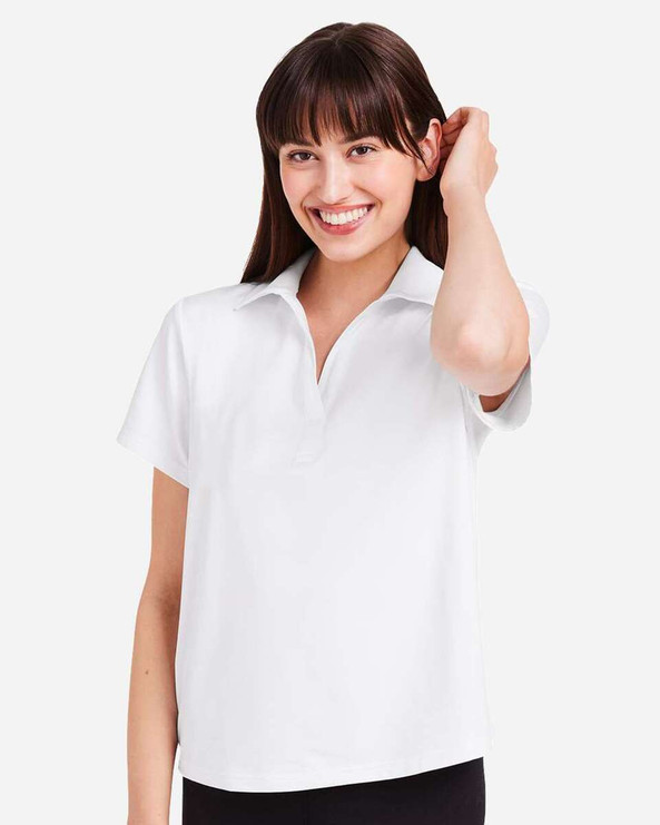 Glyder PDP7058 - Women's Marbled Fairway Polo