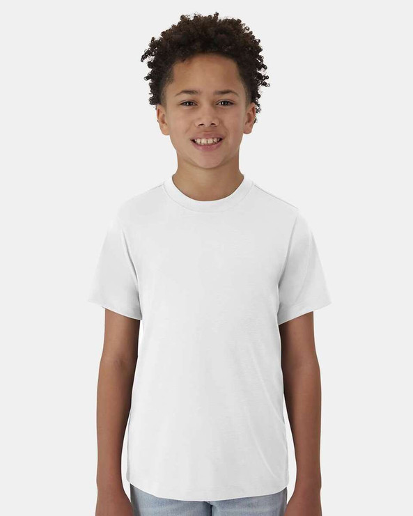 Hanes 484Y - Cool DRI® Youth Cotton Touch T-Shirt