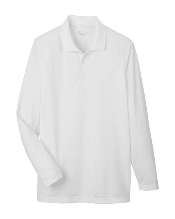 Harriton M208L - Men's Charge Snag and Soil Protect Long Sleeve Polo