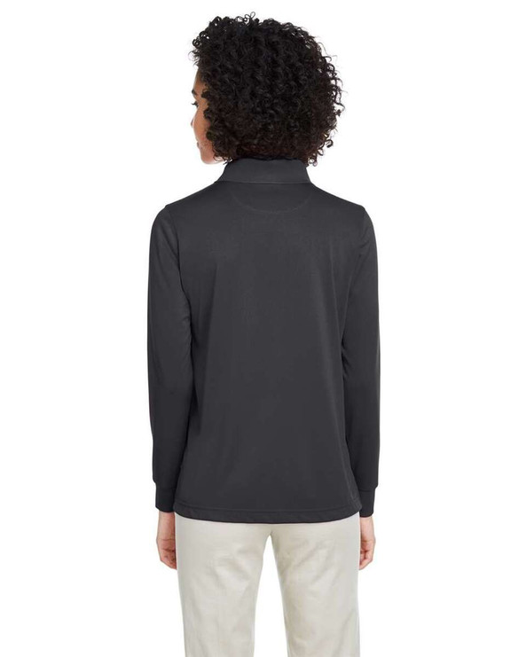 Harriton M348LW - Women's Advantage Snag Protection Plus IL Long Sleeve Polo