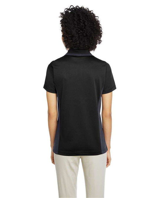 Harriton M386W - Polo de mujer Flash Snag Protection Plus IL Colorblock