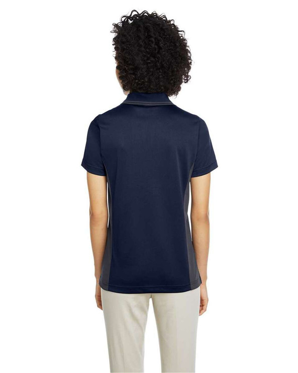 Harriton M386W - Women's Flash Snag Protection Plus IL Colorblock Polo