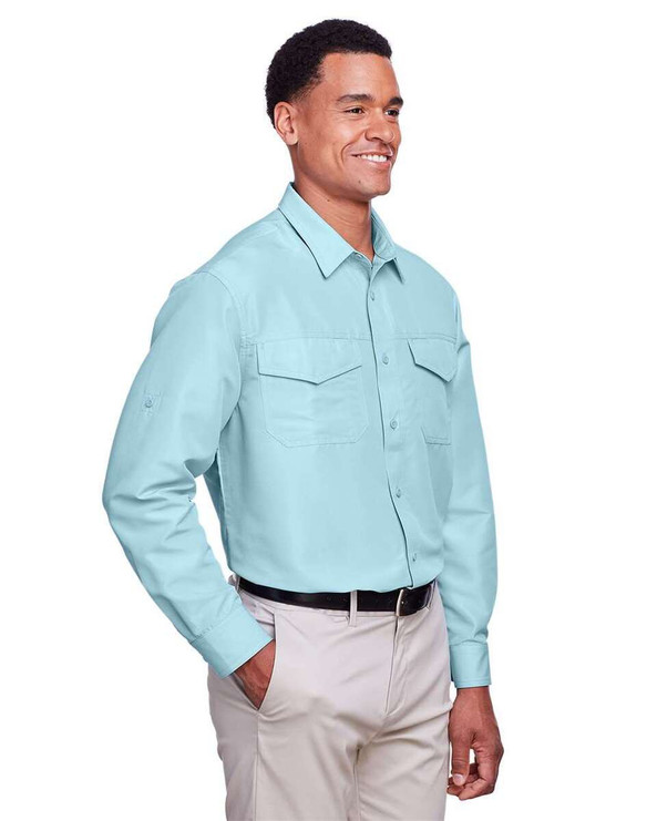 Harriton M580L - Camisa Key West Performance Staff para hombre