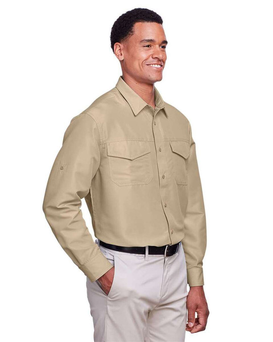 Harriton M580L - Camisa Key West Performance Staff para hombre