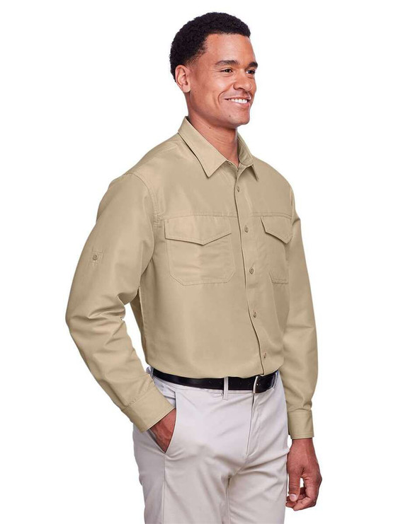 Harriton M580L - Camisa Key West Performance Staff para hombre
