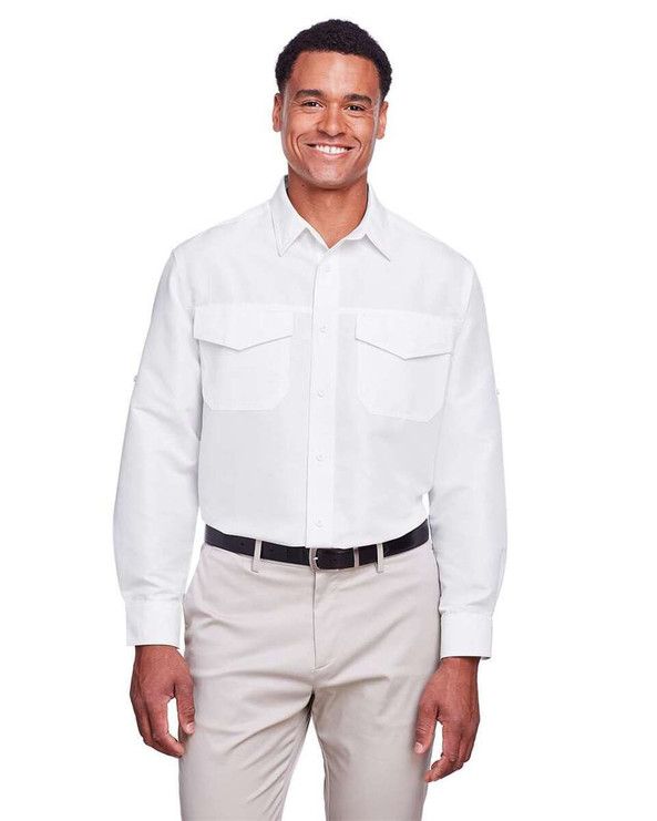 Harriton M580L - Men's Key West Performance Staff Shirt