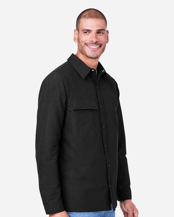 Harriton M72 - Unisex Flex Twill Overshirt