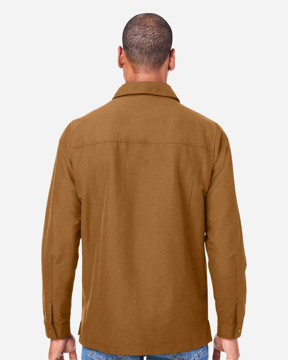 Harriton M72 - Unisex Flex Twill Overshirt