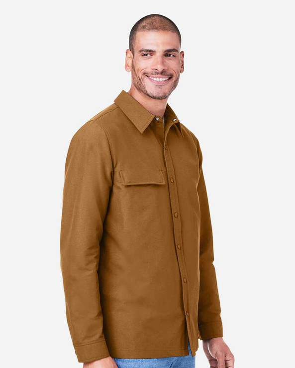 Harriton M72 - Unisex Flex Twill Overshirt