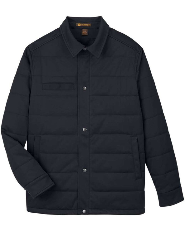 Harriton M821 - Unisex Guardian Soft Shell Chore Coat