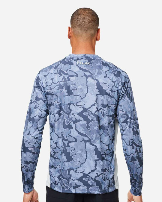 HUK H12L003 - Camiseta de manga larga LoPro Camo