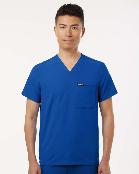 Jaanuu M10001 - Blusa médica Holmes Everyday con 1 bolsillo y cuello en V
