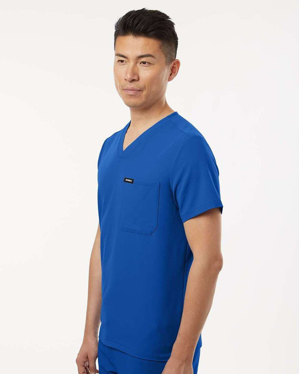 Jaanuu M10001 - Blusa médica Holmes Everyday con 1 bolsillo y cuello en V