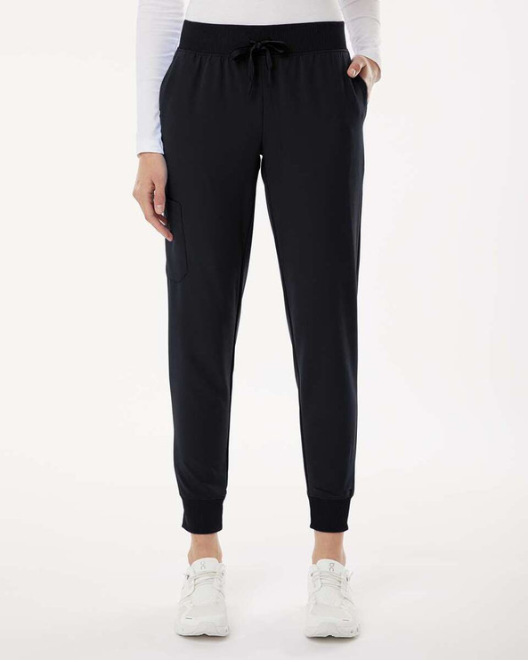 Jaanuu W20003P - Women's Silex Knit-Waist Scrub Joggers - Petite Sizes
