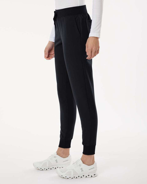 Jaanuu W20003P - Women's Silex Knit-Waist Scrub Joggers - Petite Sizes