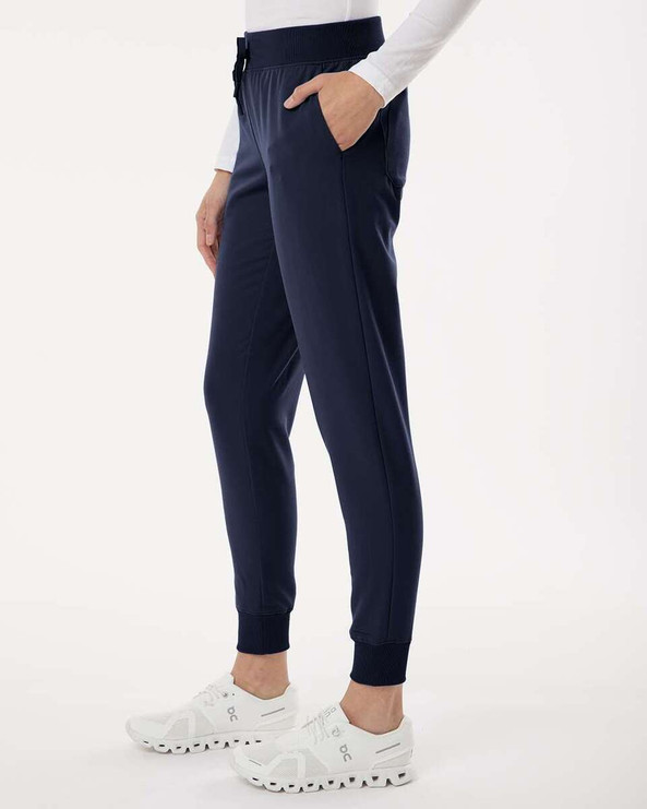 Jaanuu W20003P - Women's Silex Knit-Waist Scrub Joggers - Petite Sizes