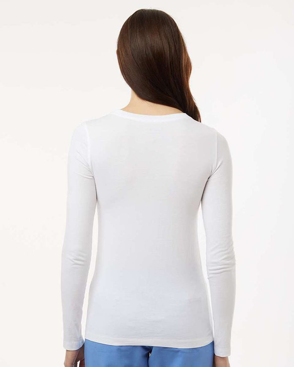 Jaanuu W30002U - Women's RegenX Cotton Underscrub Long Sleeve T-Shirt