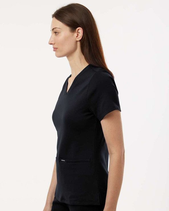 Jaanuu W30003 - Women's Cesi Ultrasoft Scrub V-Neck Top