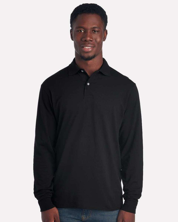 JERZEES 437LR - Polo de manga larga Dri-Power