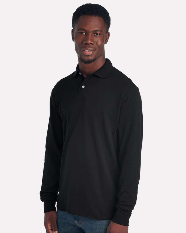 JERZEES 437LR - Polo de manga larga Dri-Power