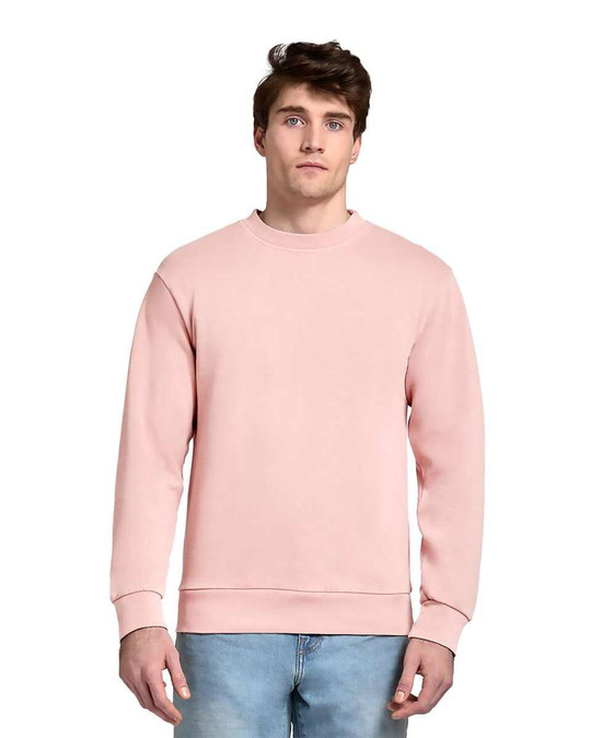 Lane Seven LS16004 - Sudadera de cuello redondo teñida en pigmento