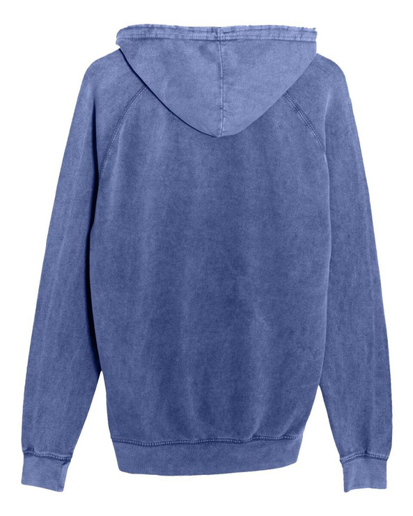 Lane Seven LST004 - Vintage Raglan Hooded Sweatshirt