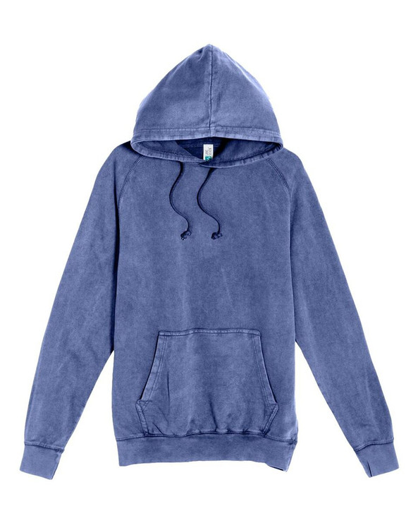 Lane Seven LST004 - Vintage Raglan Hooded Sweatshirt