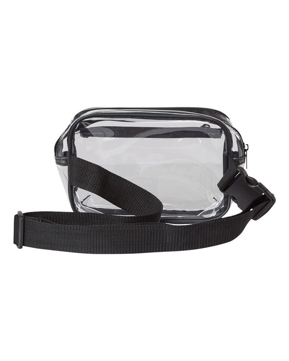 Liberty Bags 5778 - Clear Stadium 2-Pocket Fanny Pack/Crossbody Bag