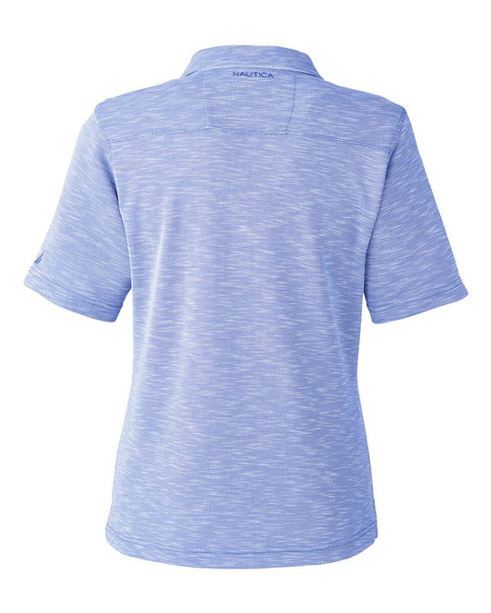 Nautica N17974 - Polo de mujer Sun Surfer Slub