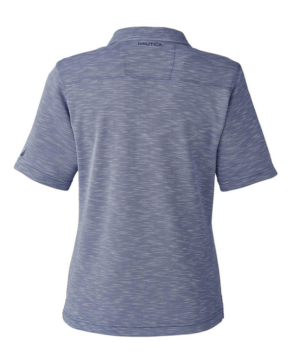 Nautica N17974 - Polo de mujer Sun Surfer Slub