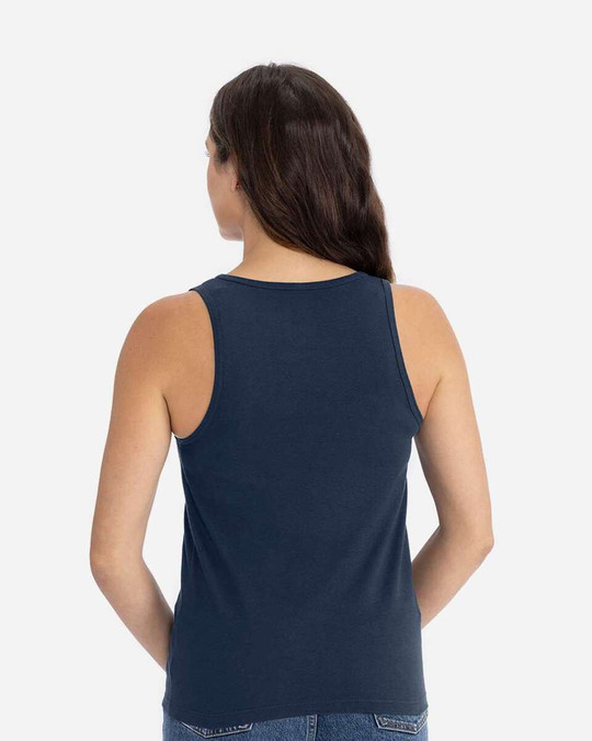 Next Level 3933 - Camiseta de tirantes de algodón para mujer