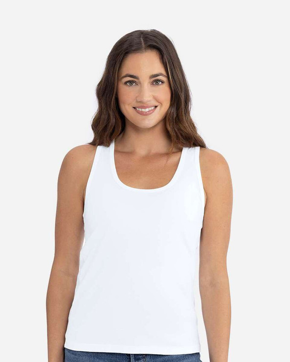 Next Level 3933 - Camiseta de tirantes de algodón para mujer
