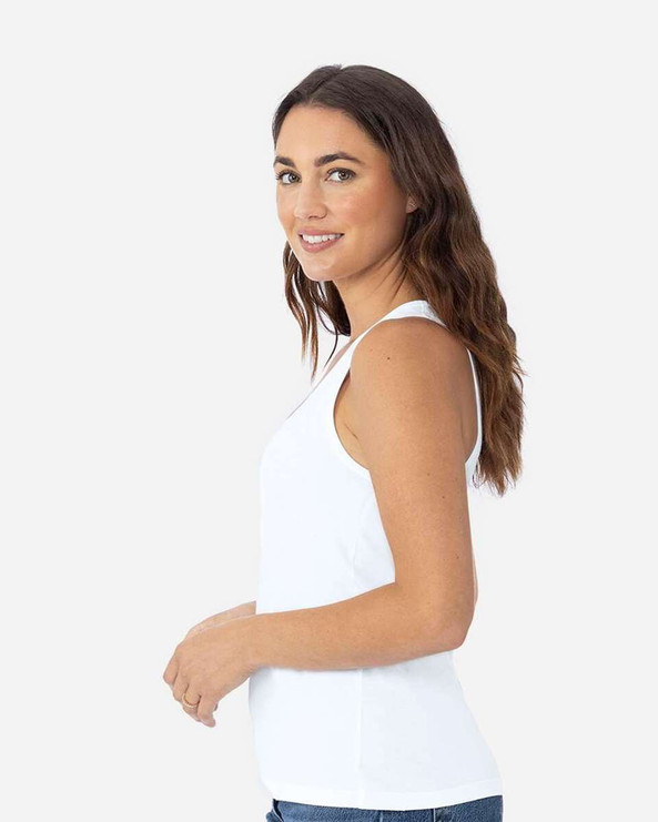 Next Level 3933 - Camiseta de tirantes de algodón para mujer