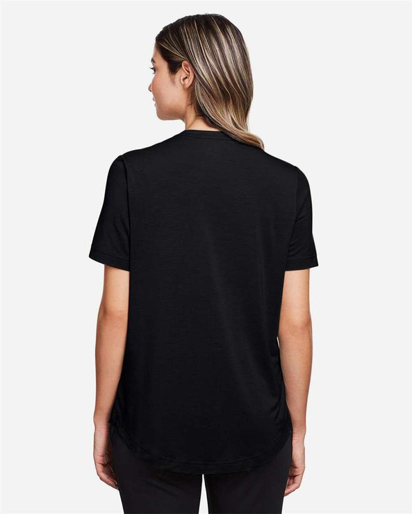 North End NE100W - Women's JAQ Snap-Up Stretch Performance Polo