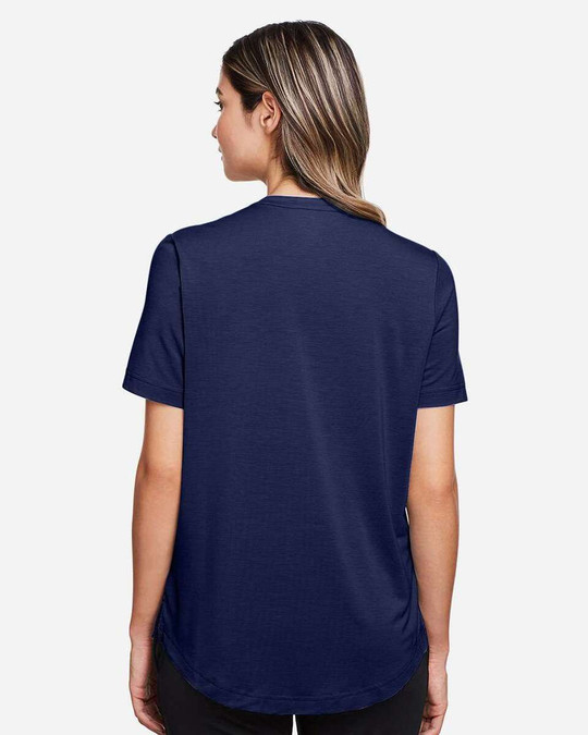 North End NE100W - Polo JAQ Snap-Up Stretch Performance para mujer