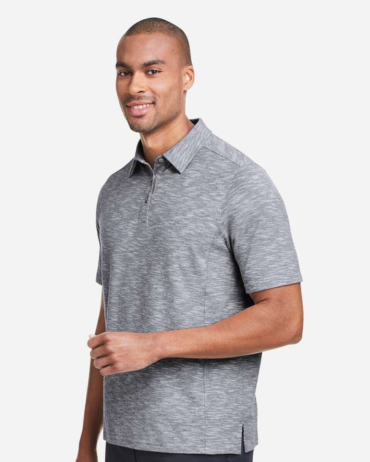 North End NE115 - Polo jacquard Eclipse para hombre