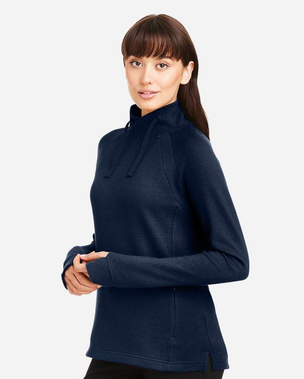 North End NE200W - Women's Rhythm Waffle Pullover