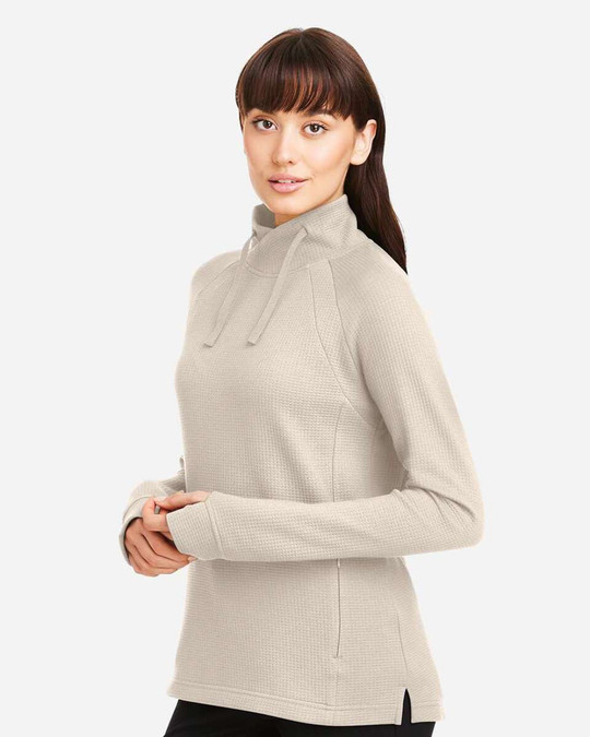 North End NE200W - Women's Rhythm Waffle Pullover