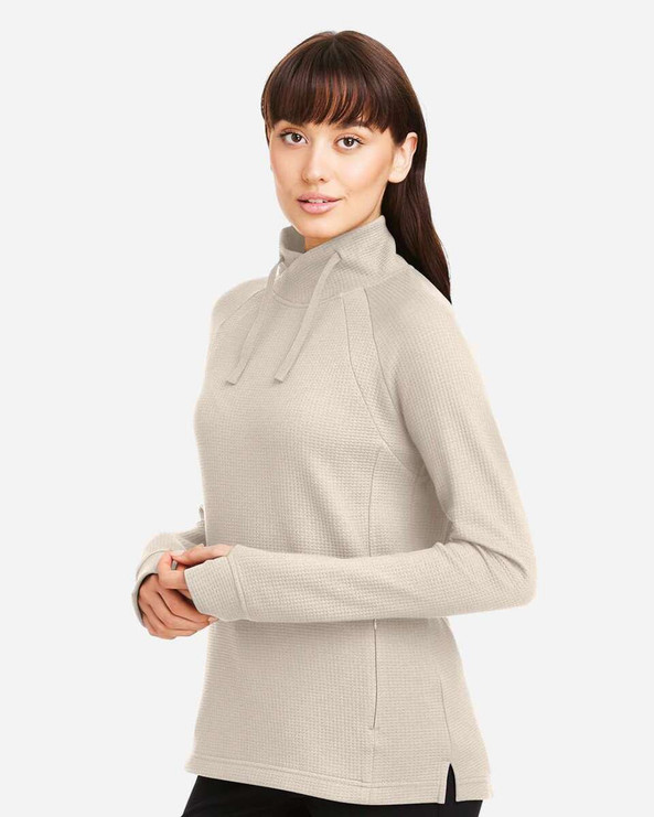 North End NE200W - Women's Rhythm Waffle Pullover