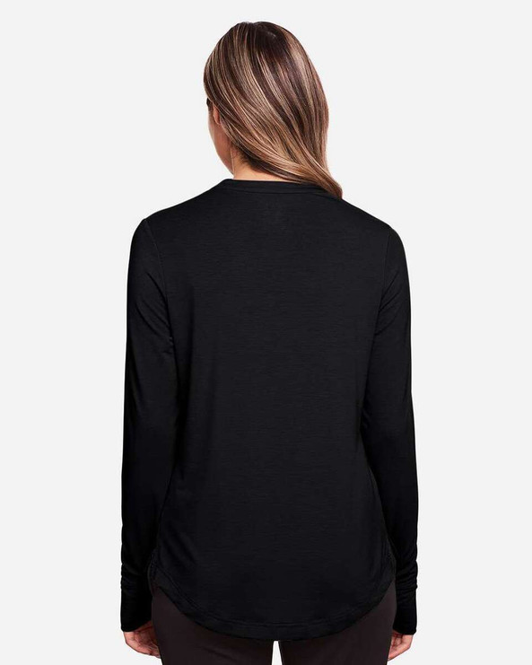 North End NE400W - Women's JAQ Snap-Up Stretch Performance Pullover