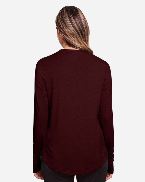 North End NE400W - Women's JAQ Snap-Up Stretch Performance Pullover